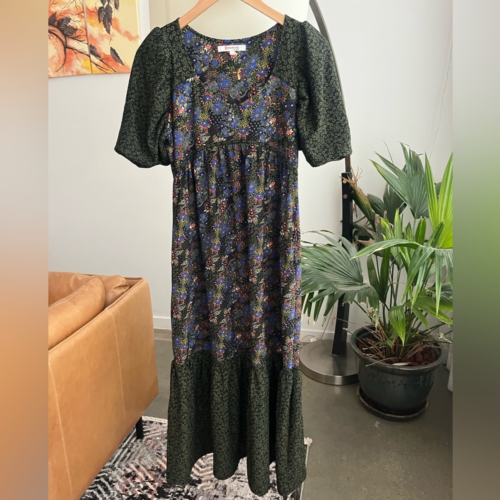Celia Birtwell For Next Floral Print Puff Sleeve Dress - Picture 3 of 7